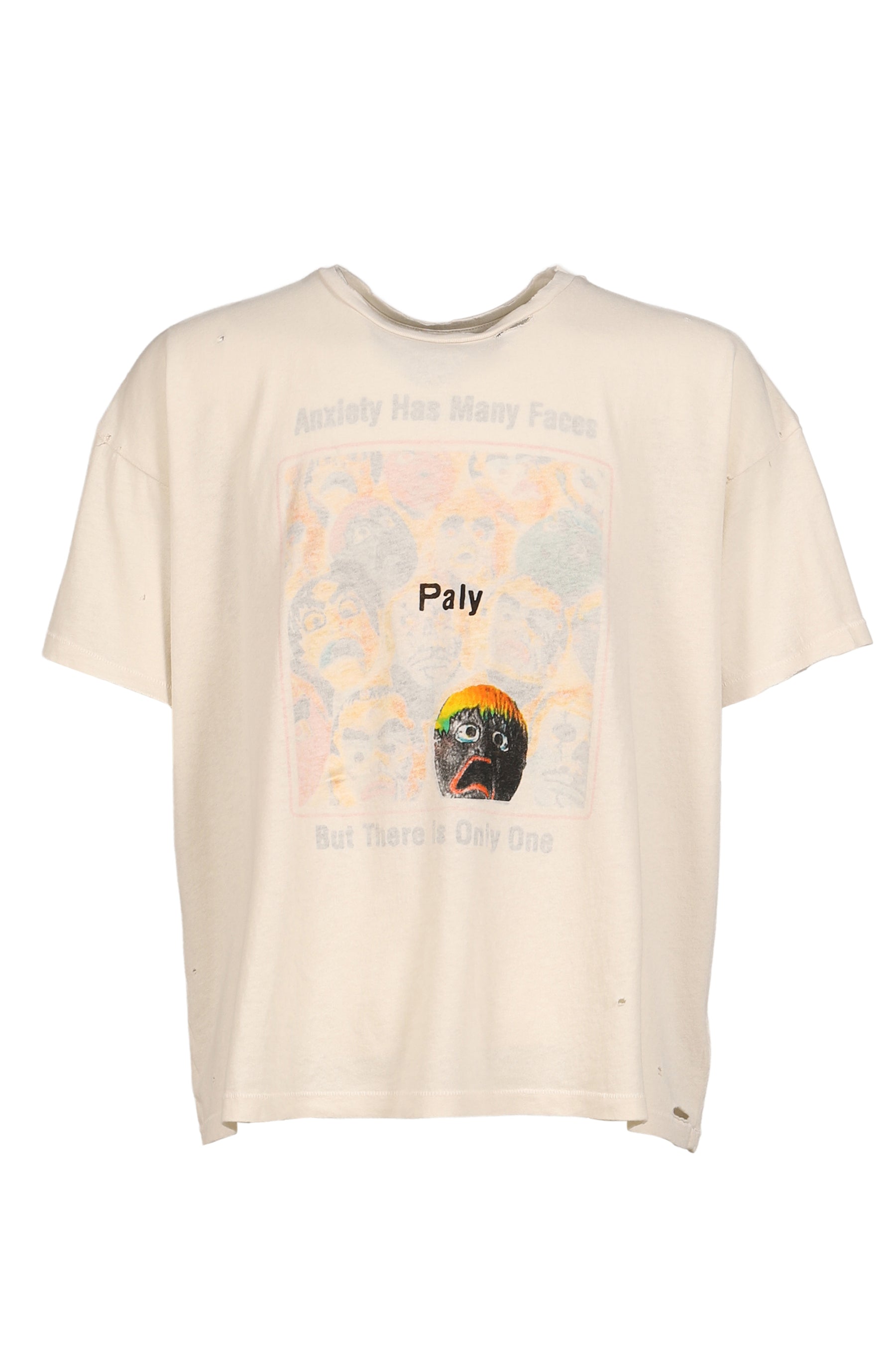 ANXIETY TEE / WHT
