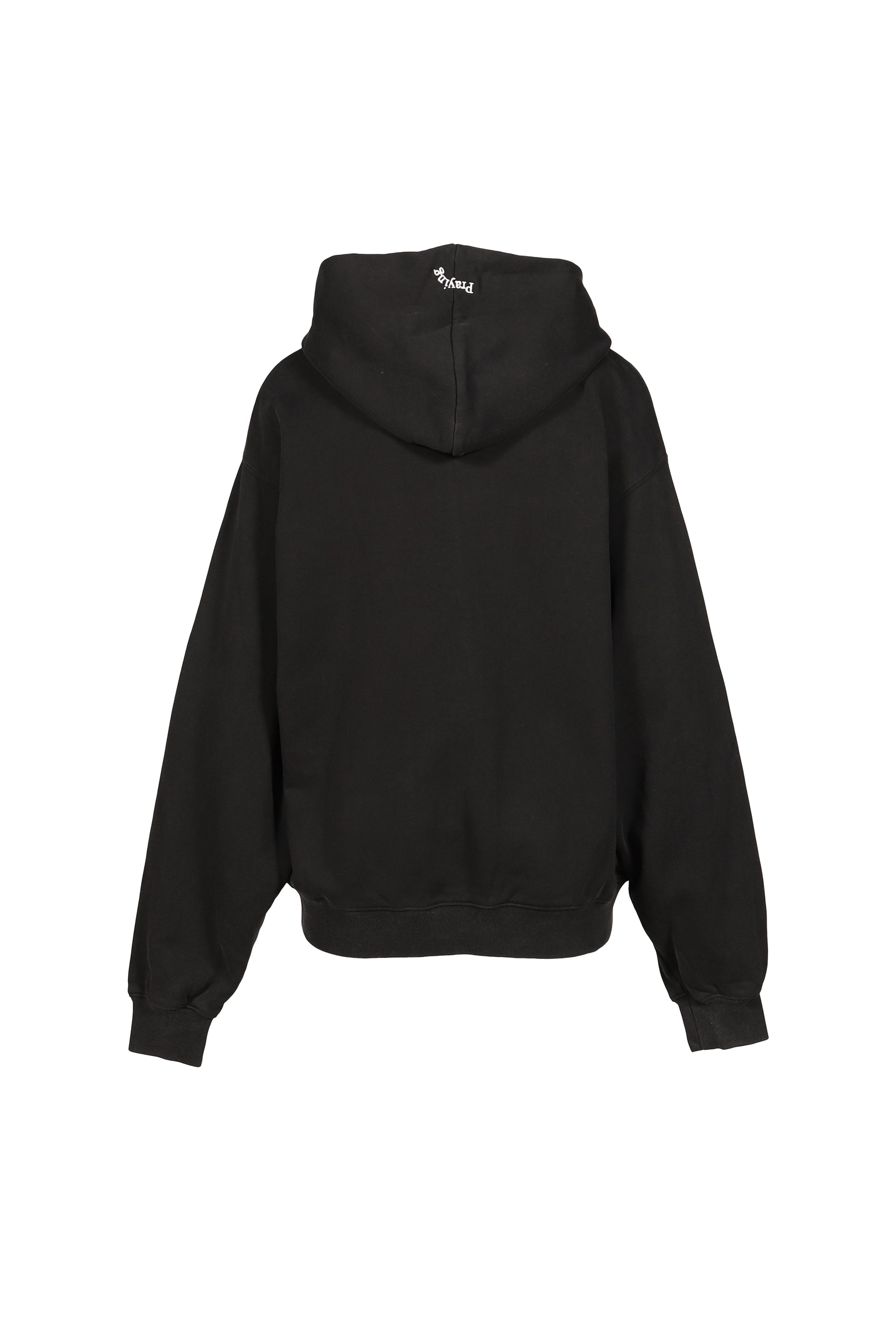 I DON'T CARE HOW HARD LIFE GETS HOODIE / BLK