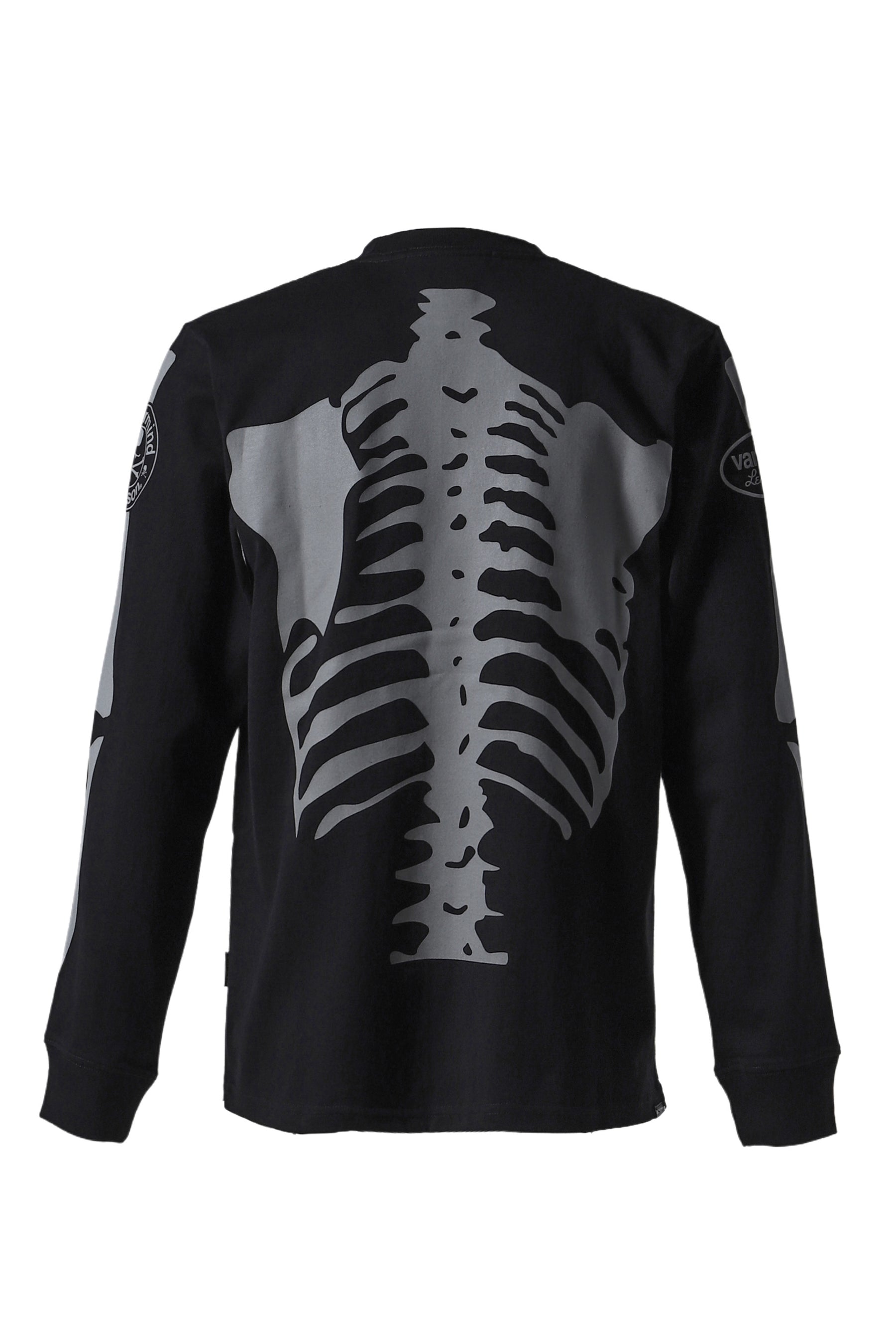 BONE L/S TEE REGULAR FIT / BLK