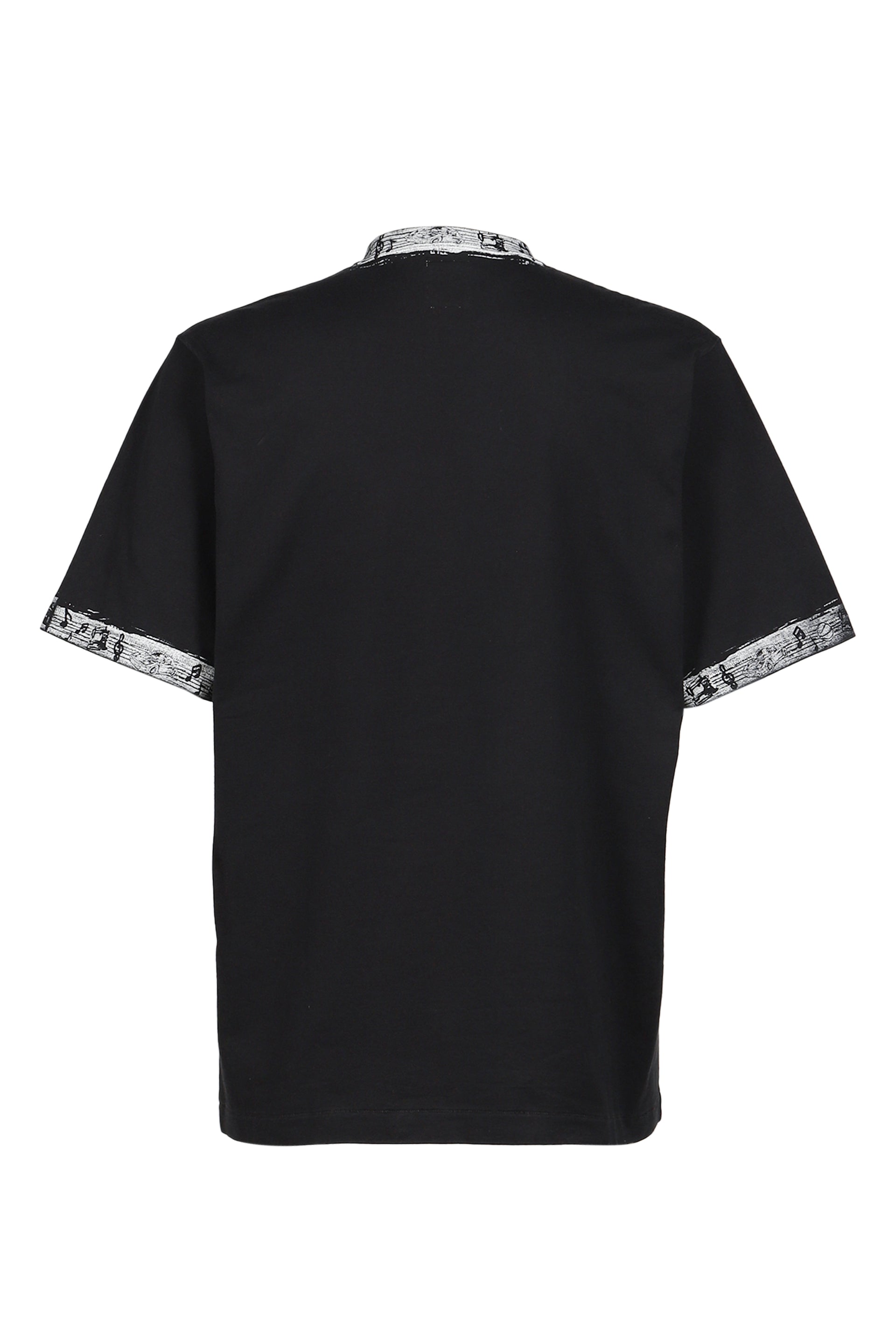 DEAR BORO INDIGO RINGER TEE / BLK