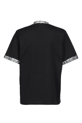 DEAR BORO INDIGO RINGER TEE / BLK
