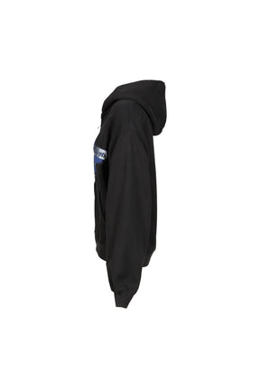 I DON'T CARE HOW HARD LIFE GETS HOODIE / BLK