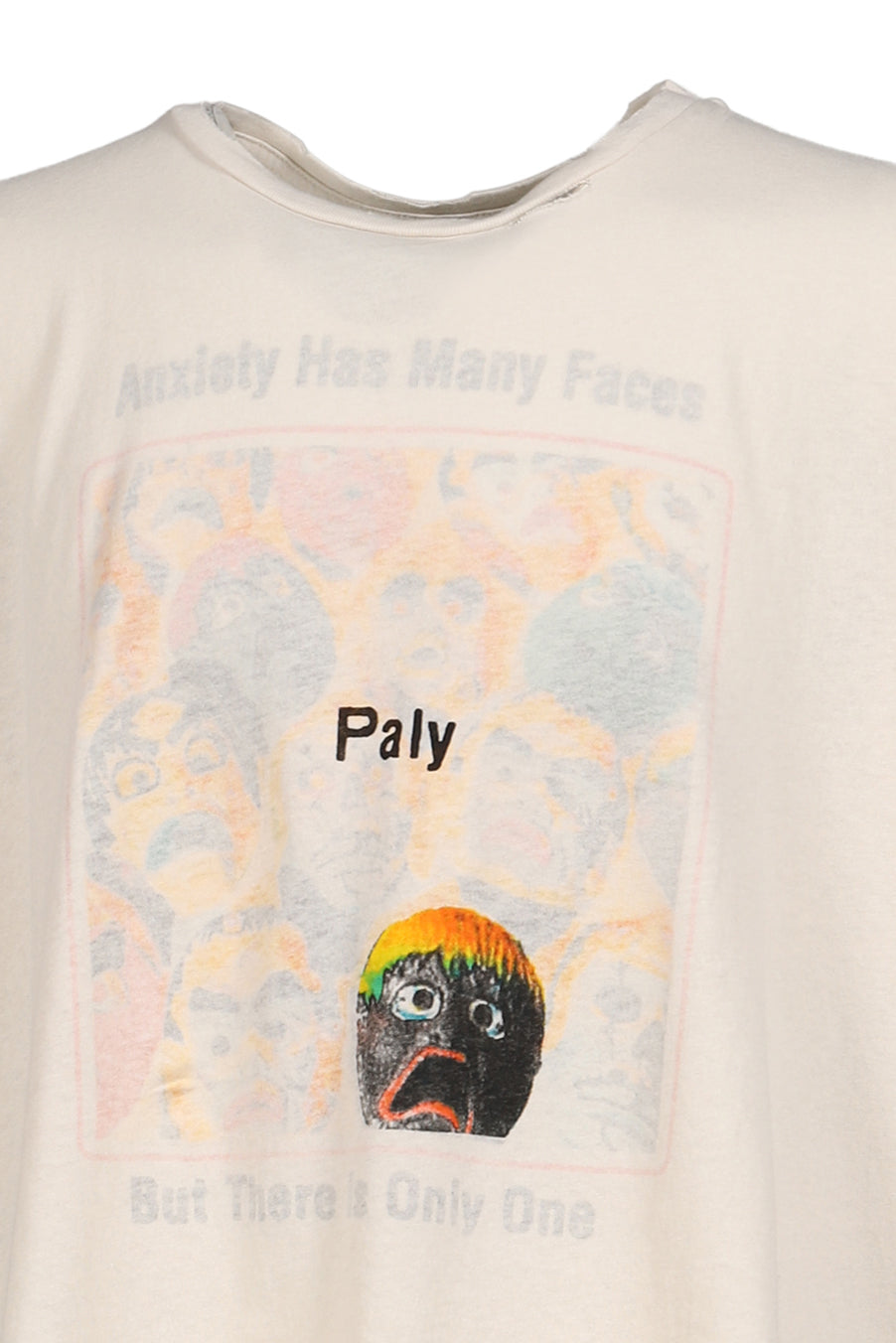 ANXIETY TEE / WHT