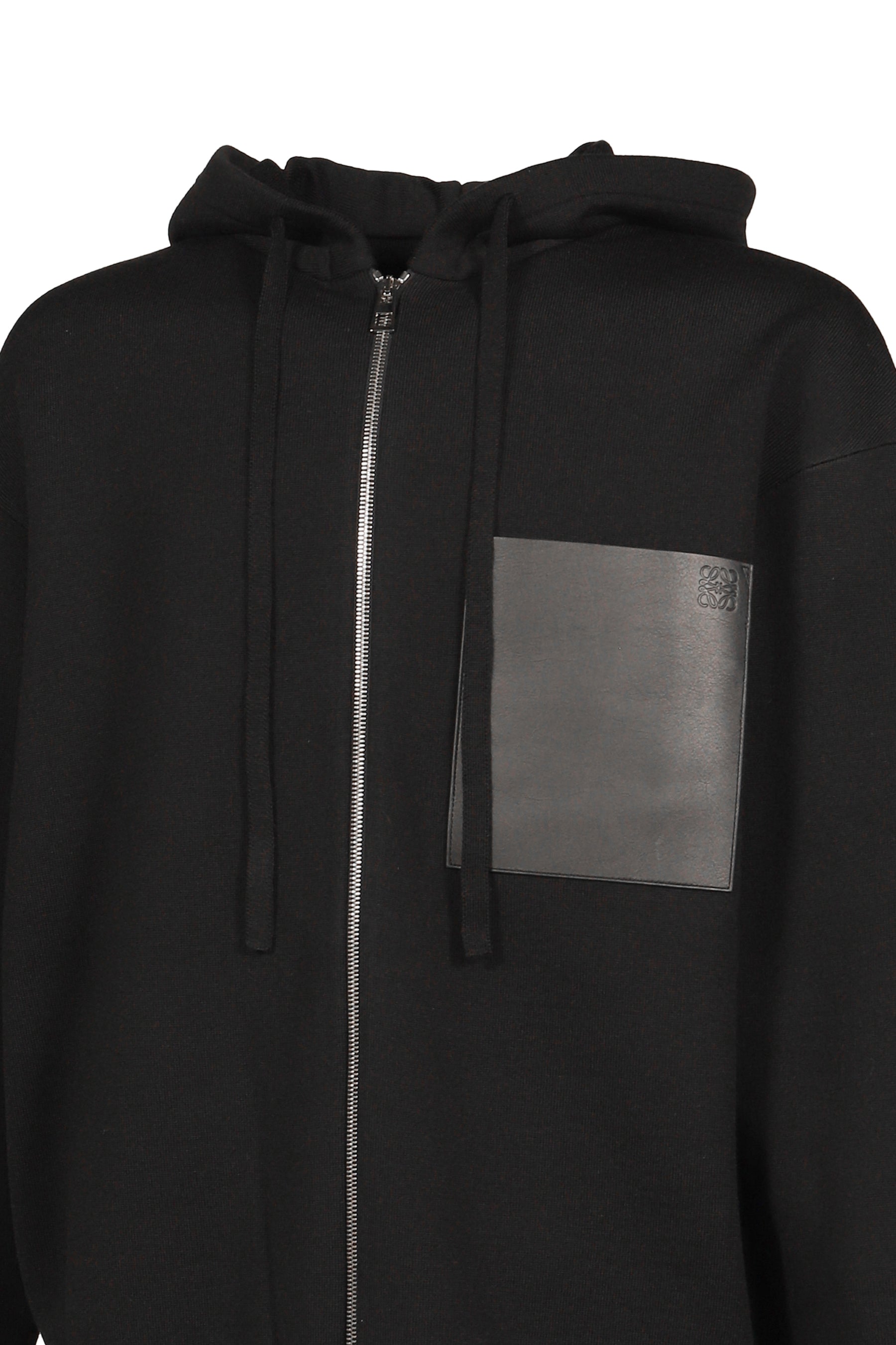 ZIP-UP HOODIE / BLK