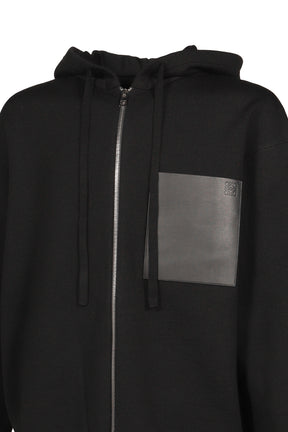 ZIP-UP HOODIE / BLK