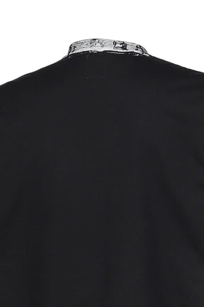 DEAR BORO INDIGO RINGER TEE / BLK
