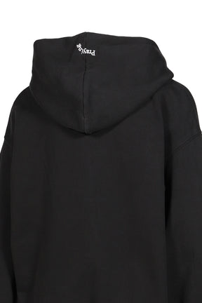 I DON'T CARE HOW HARD LIFE GETS HOODIE / BLK