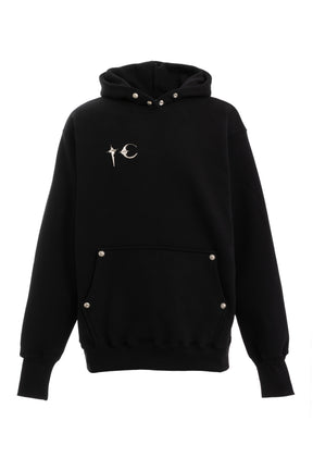 THUG CLUB FW23 ARMOR HOODIE / BLK -NUBIAN