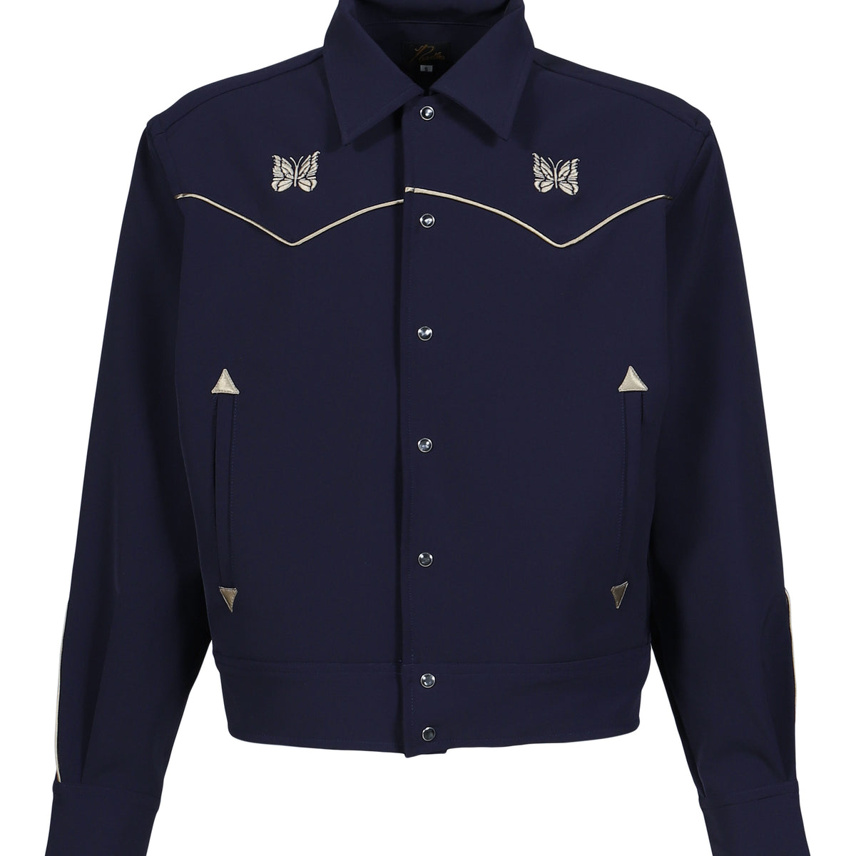 Needles ニードルス FW26 PIPING COWBOY JACKET - POLY DOUBLE CLOTH