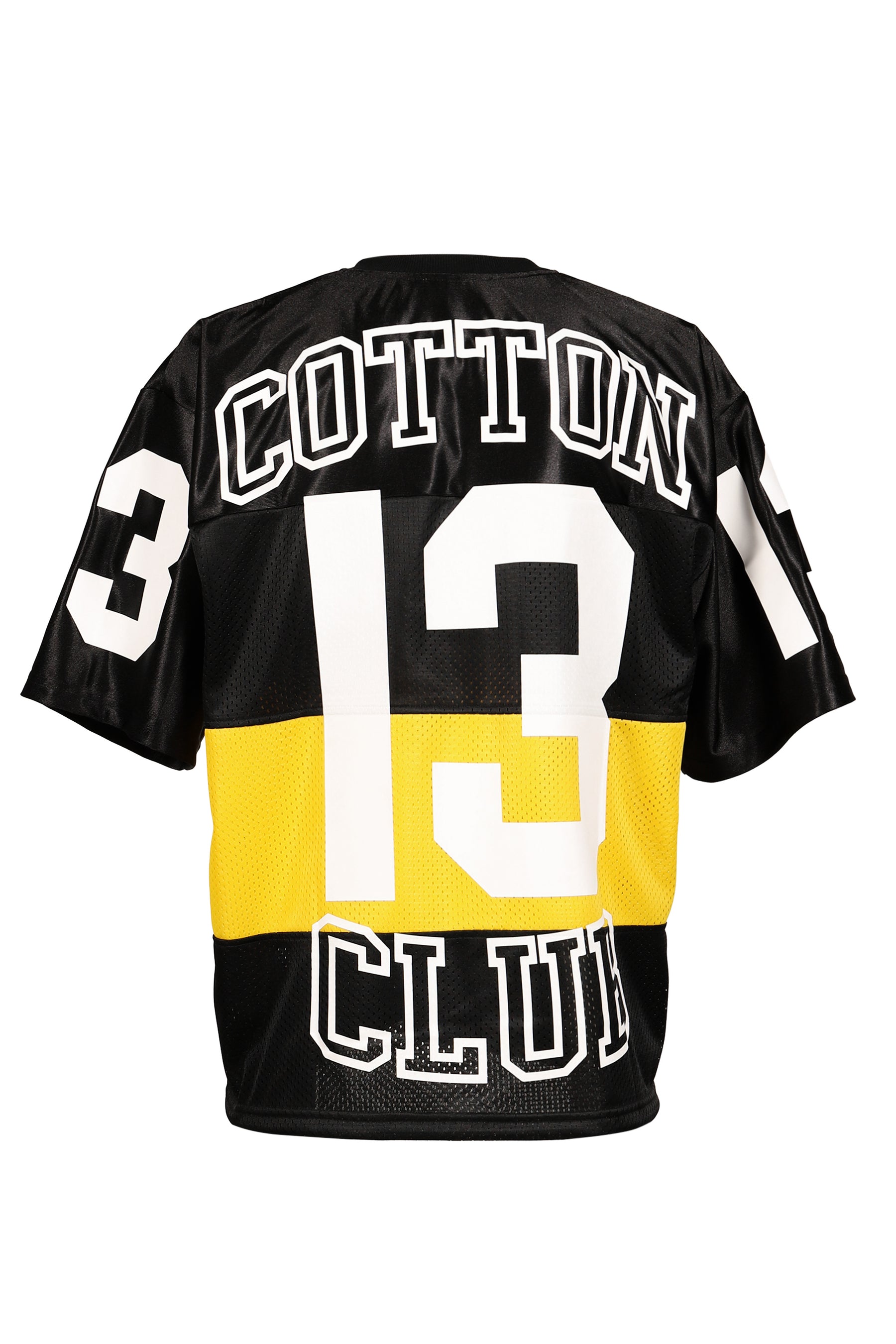 COTTON CLUBBERS FOOTBALL JERSEY / BLK