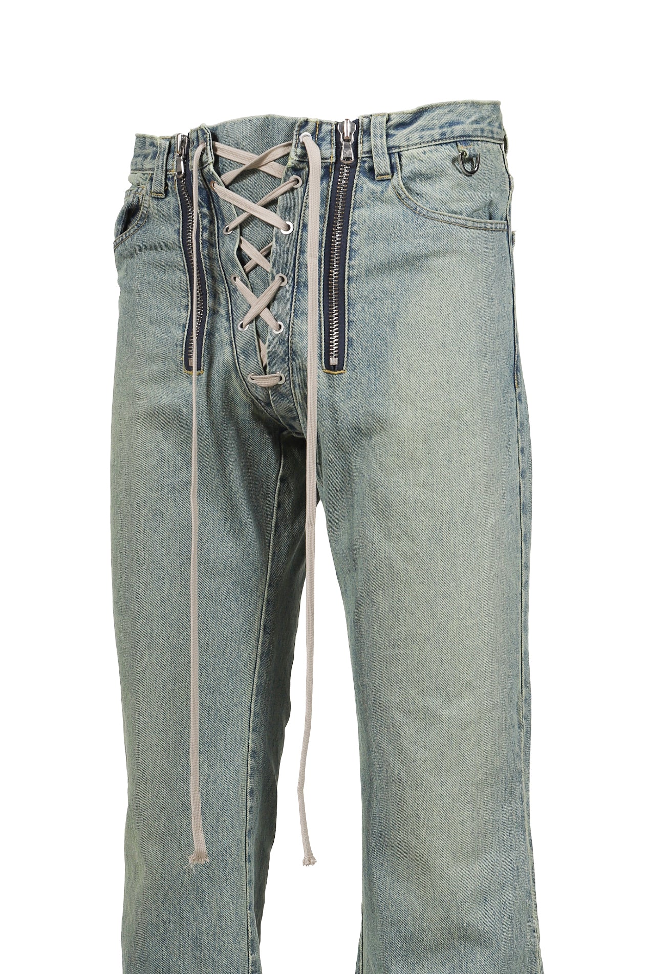 SLIDE DENIM PANTS / LT. IND