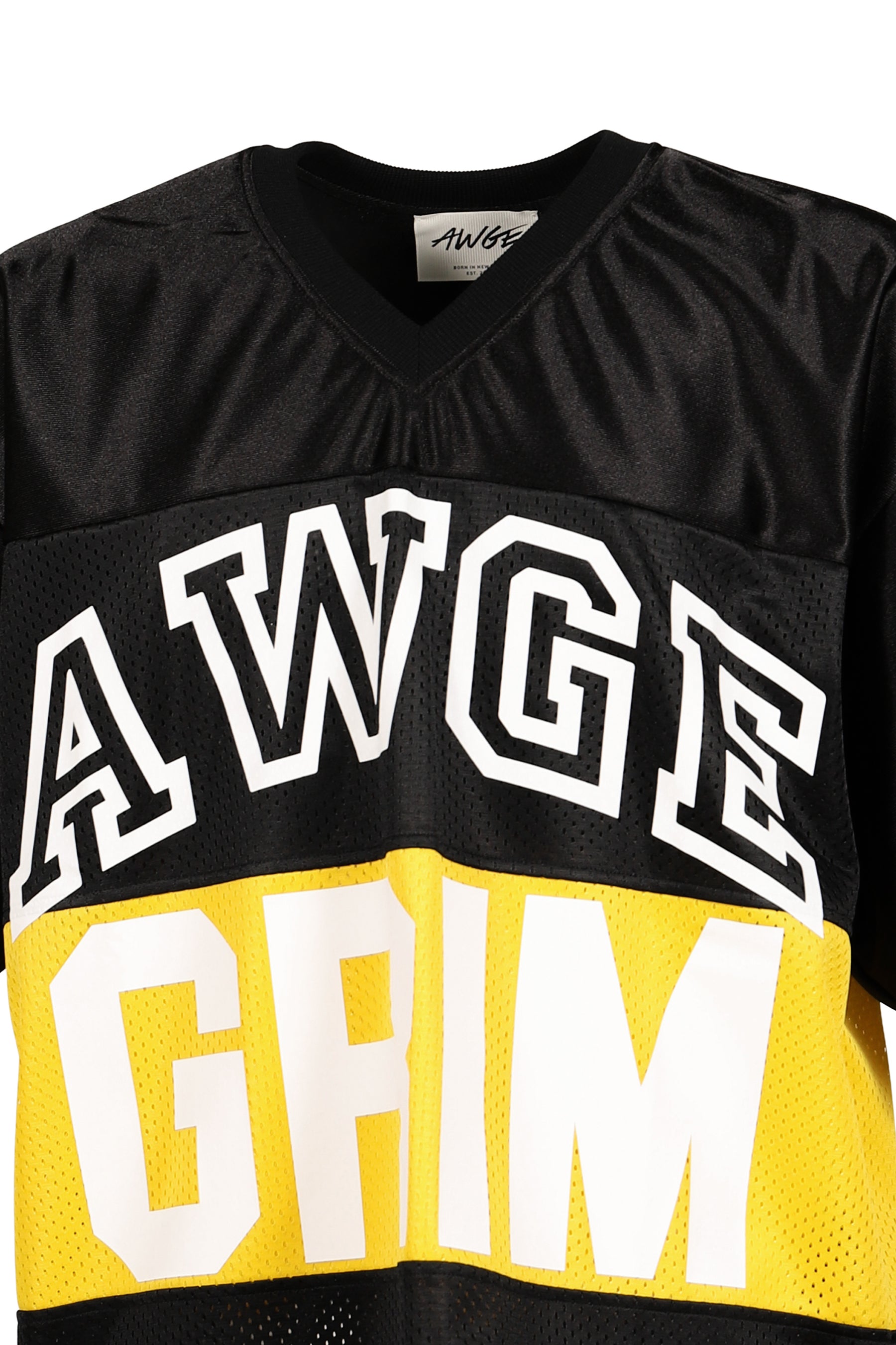 COTTON CLUBBERS FOOTBALL JERSEY / BLK