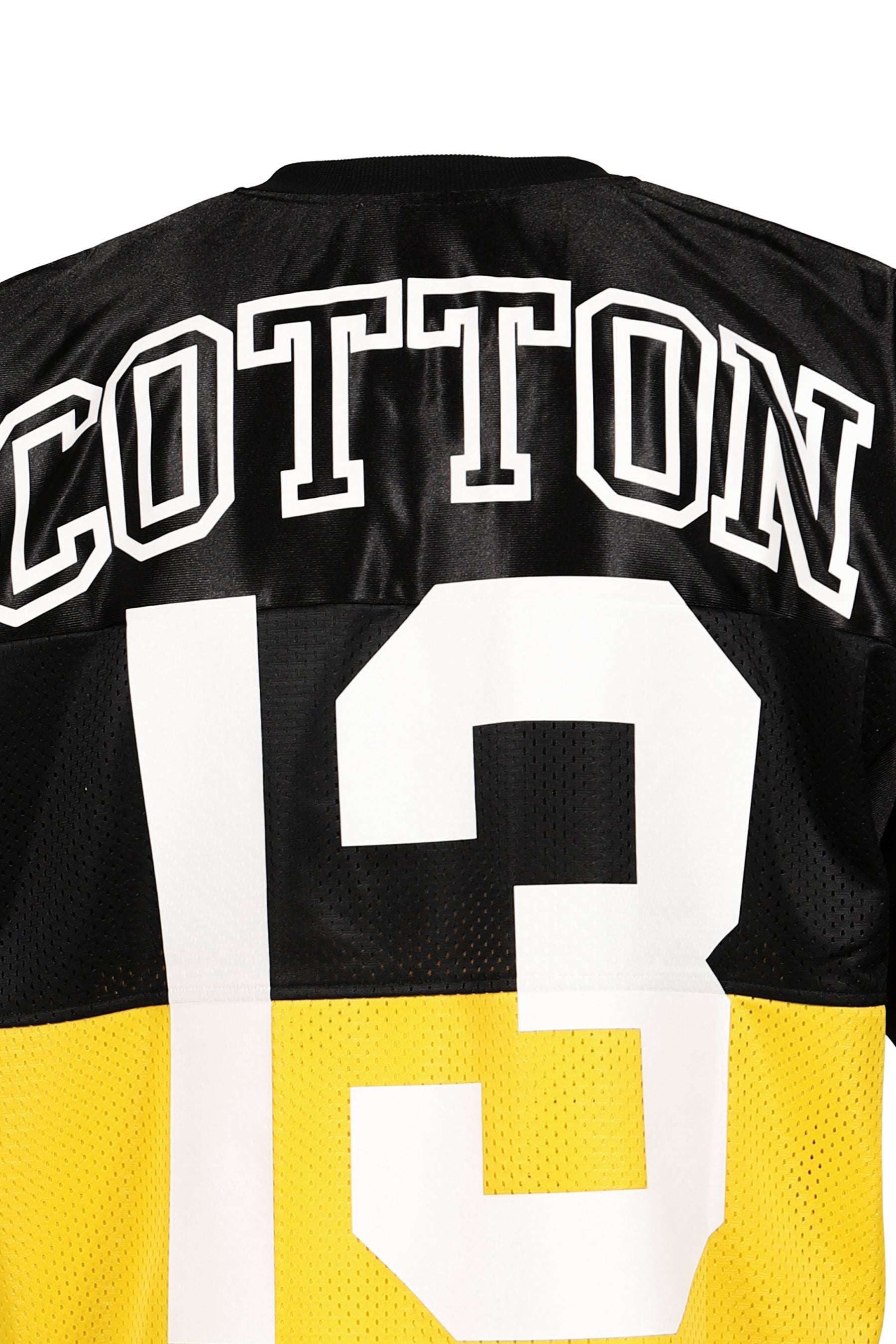 COTTON CLUBBERS FOOTBALL JERSEY / BLK