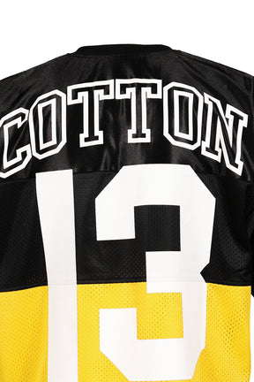COTTON CLUBBERS FOOTBALL JERSEY / BLK