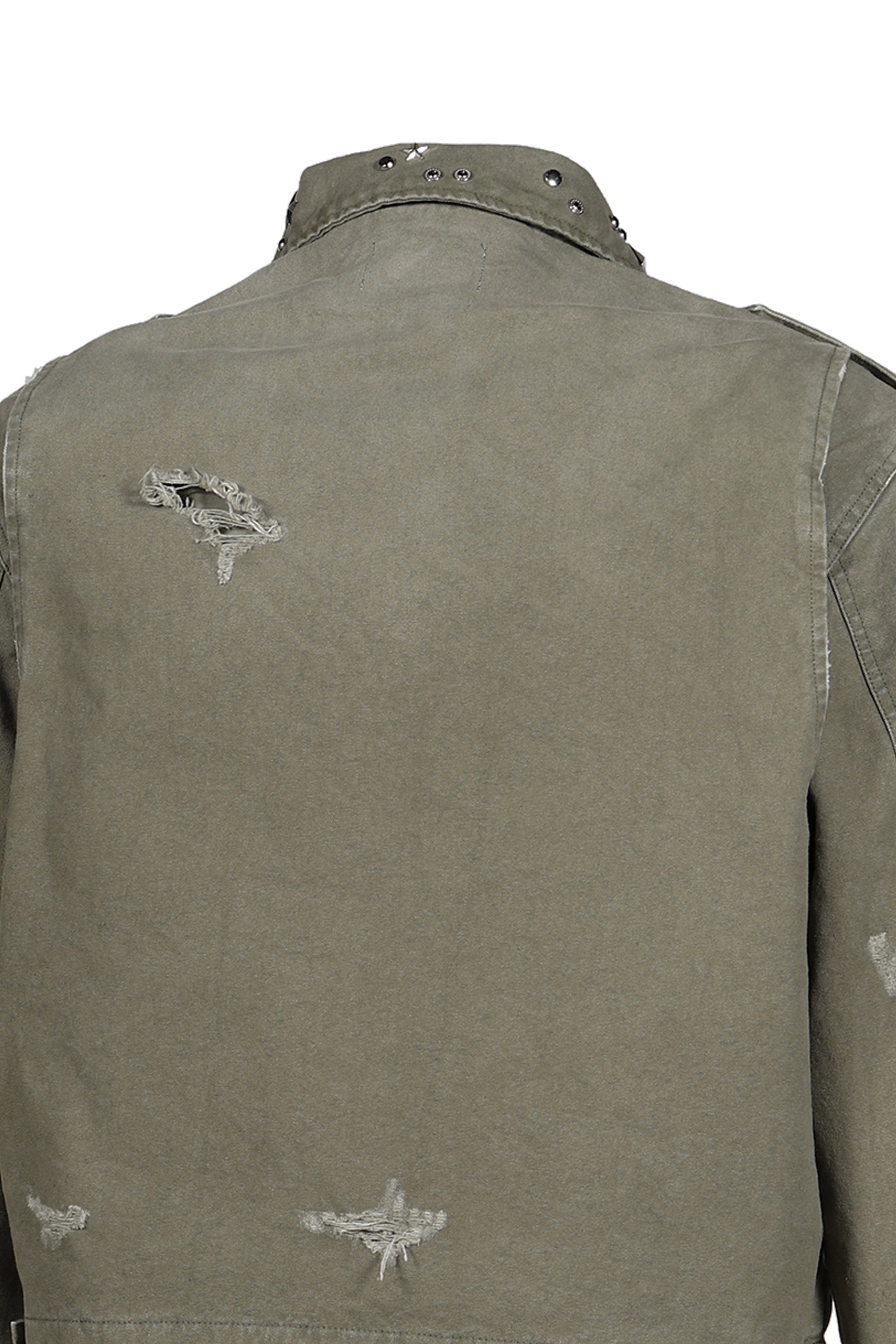 STUDDED WORK JACKET / KHA