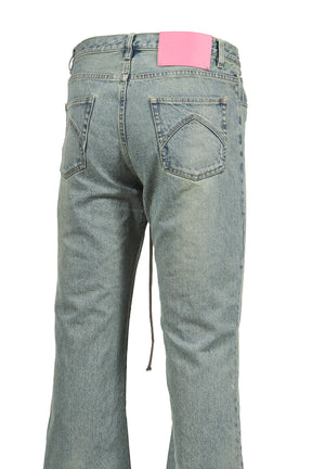 SLIDE DENIM PANTS / LT. IND