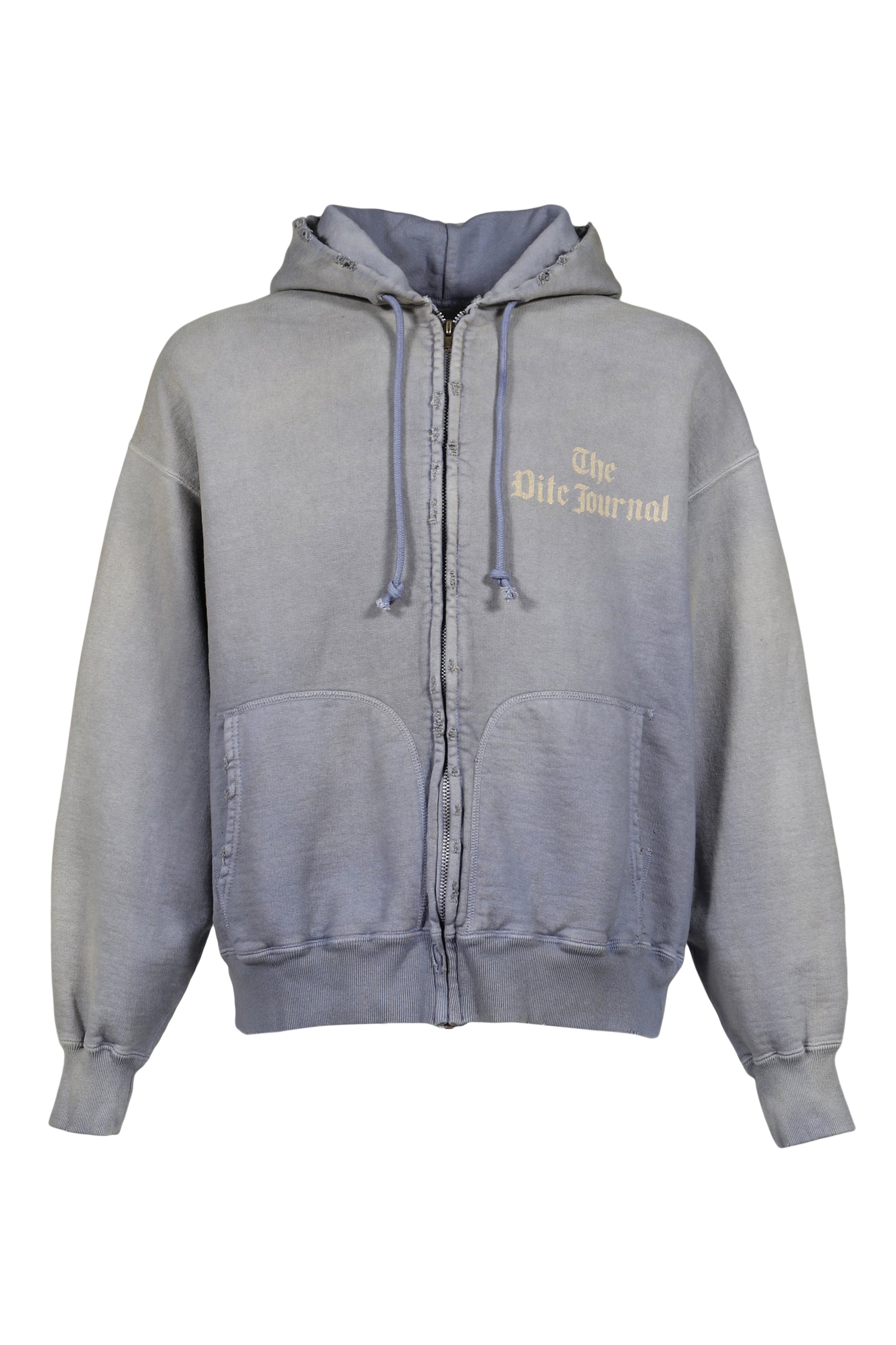 THE DITC JOURNAL ZIP HOODIE AGED / EGGPLANT