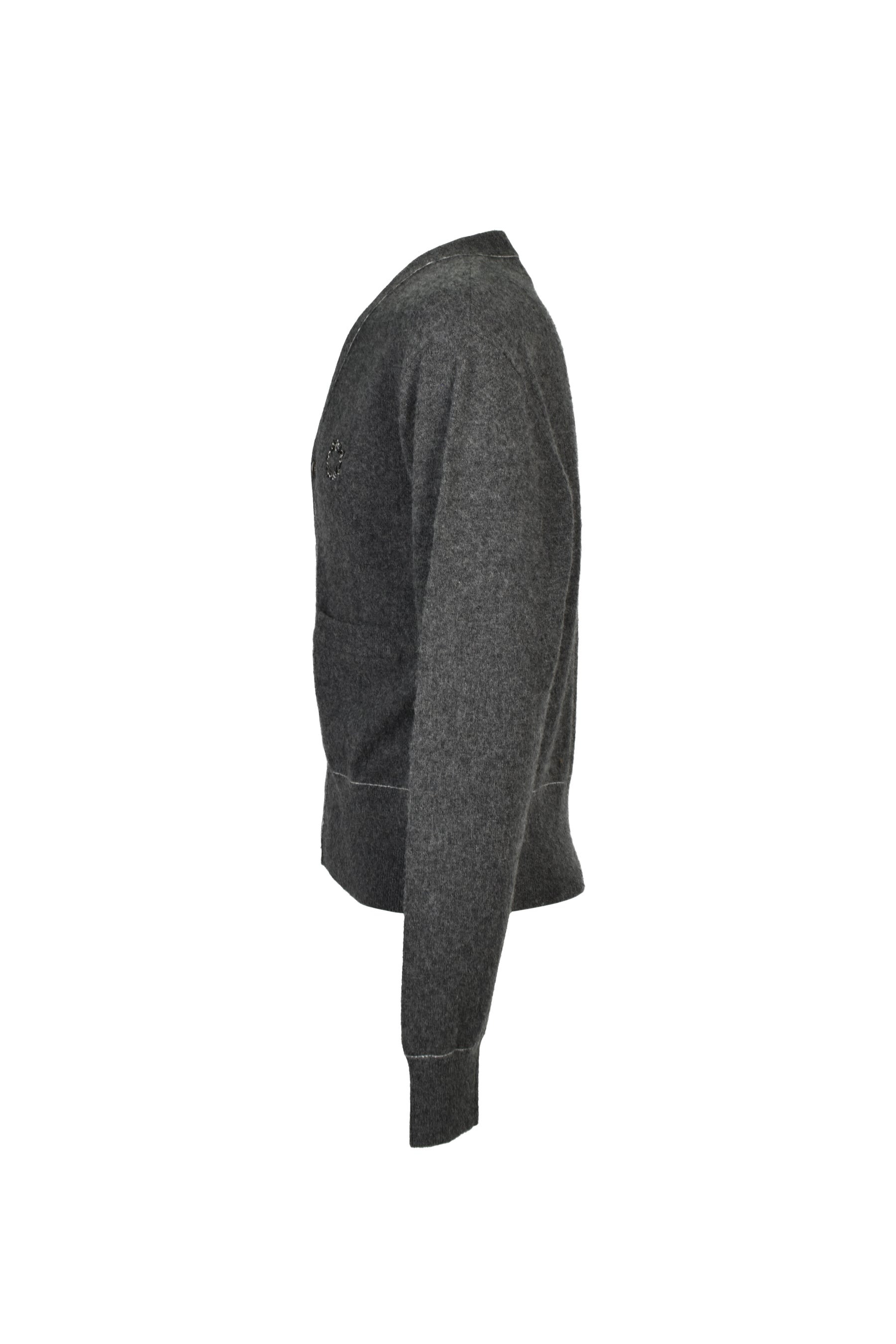 MB 10 BUTTON CARDIGAN / CHA