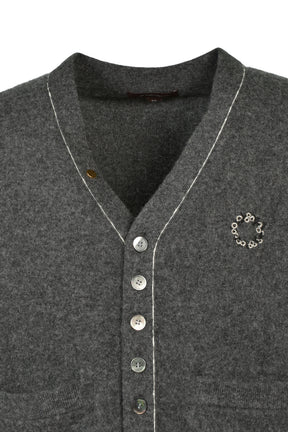 MB 10 BUTTON CARDIGAN / CHA