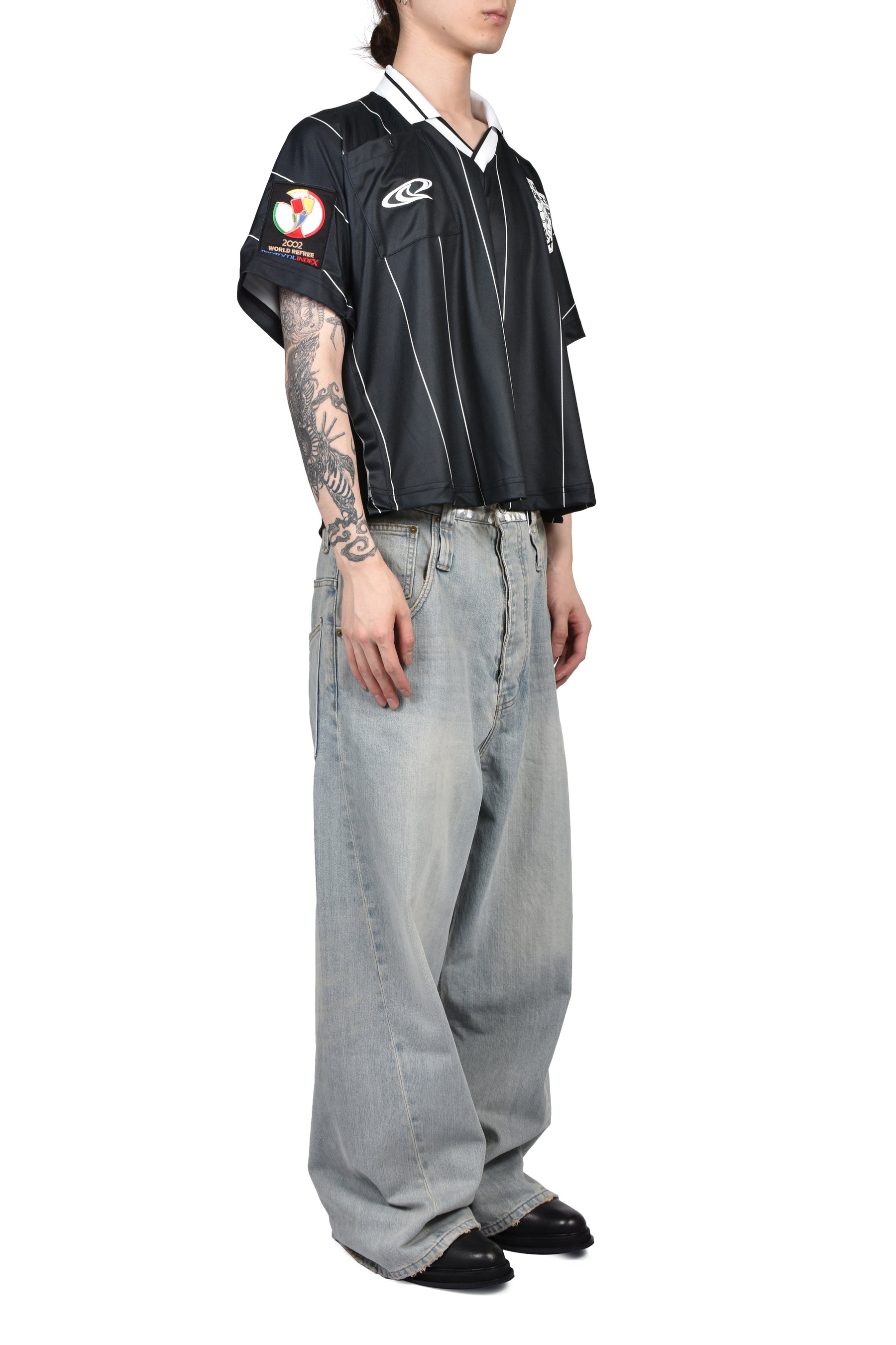 REFERE FOOTBALL JERSEY / BLK
