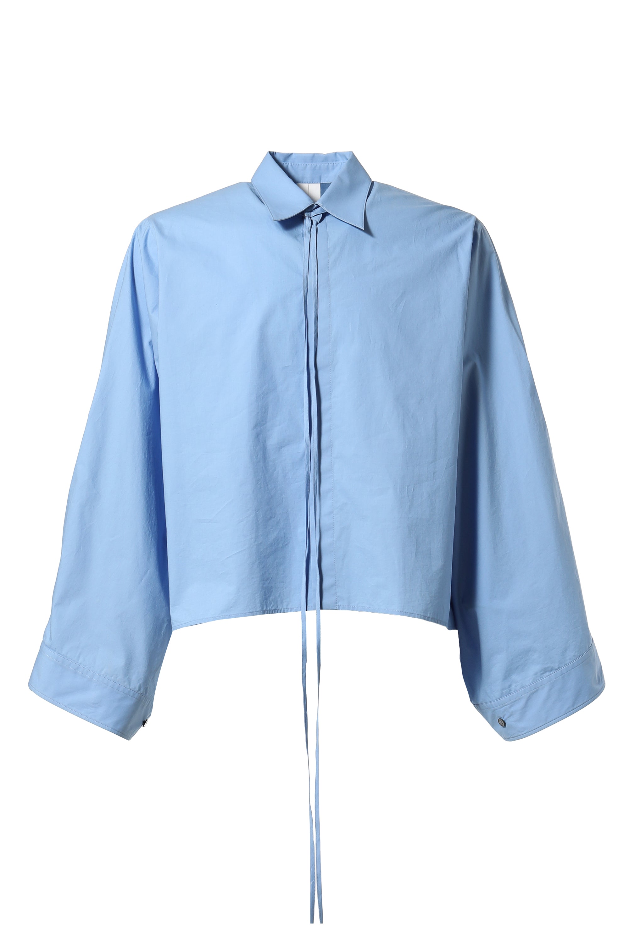 MM6 Maison Margiela FW23 LONG-SLEEVED SHIRT / BLU -NUBIAN