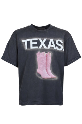TEXAS T-SHIRTS / BLK