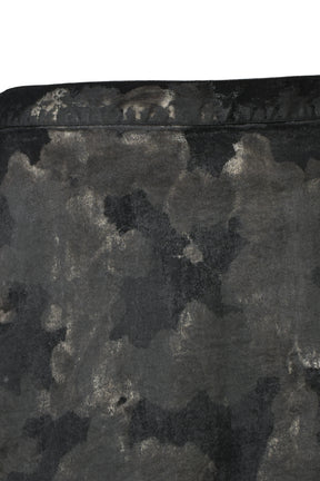 RUSTY WAXED WRAP SKIRT / RUSTY BLK