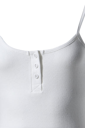 PROVINCE EYELET CAMI DRESS  / WHT