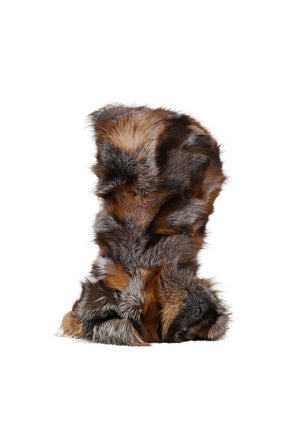 FUR HOOD / CAMEL