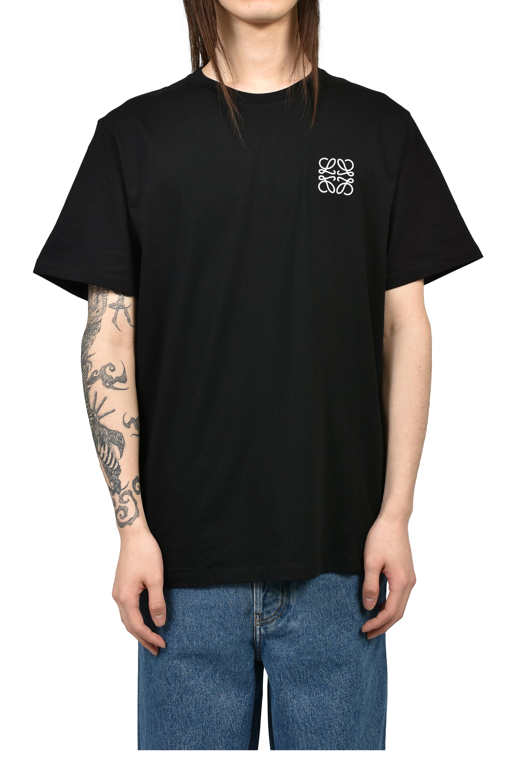 REGULAR FIT T-SHIRT / BLK