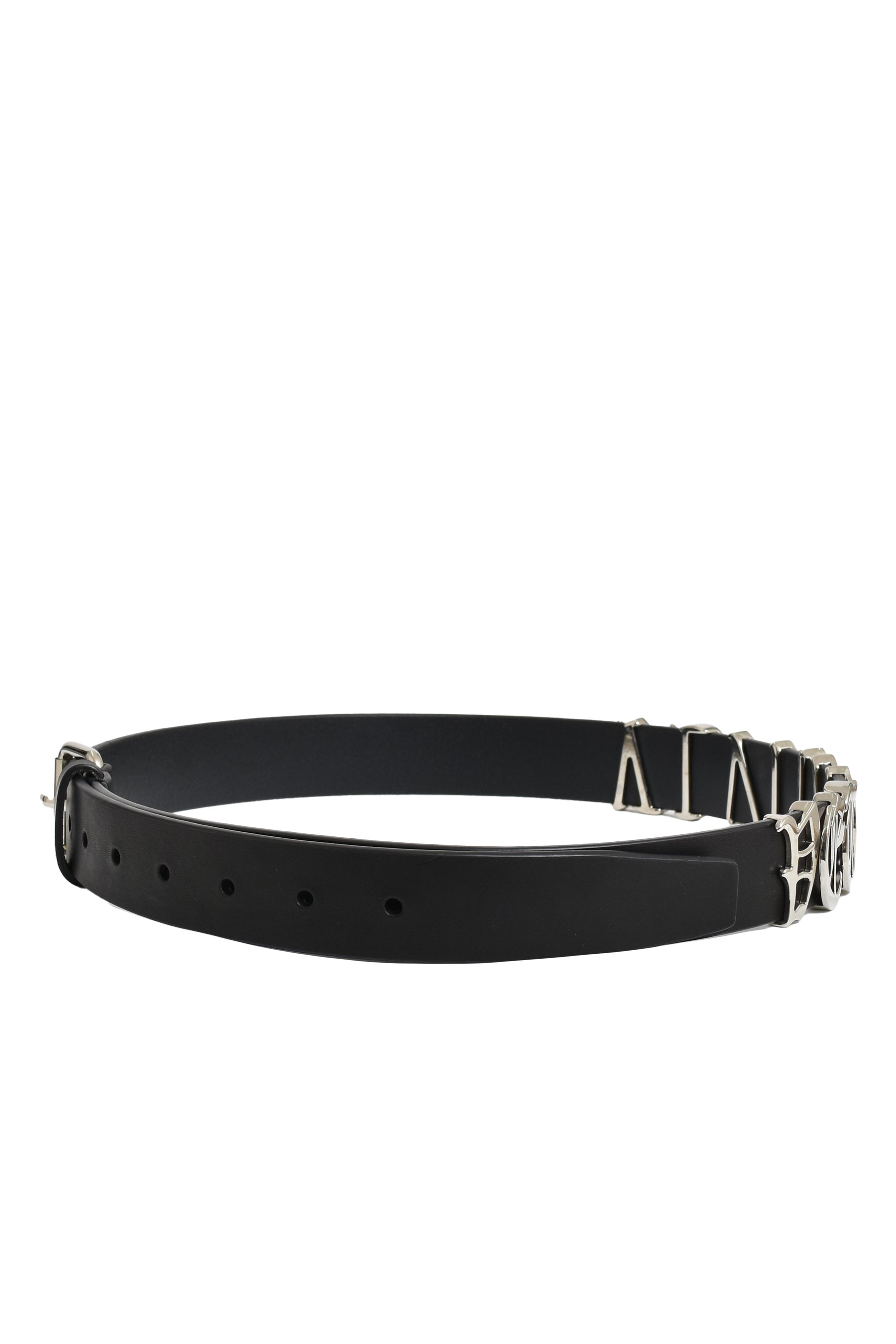 GOTHIC LOGO BELT / BLK