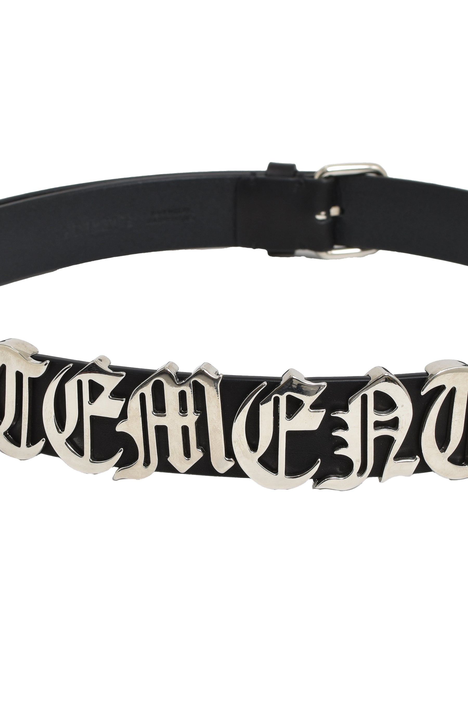 GOTHIC LOGO BELT / BLK