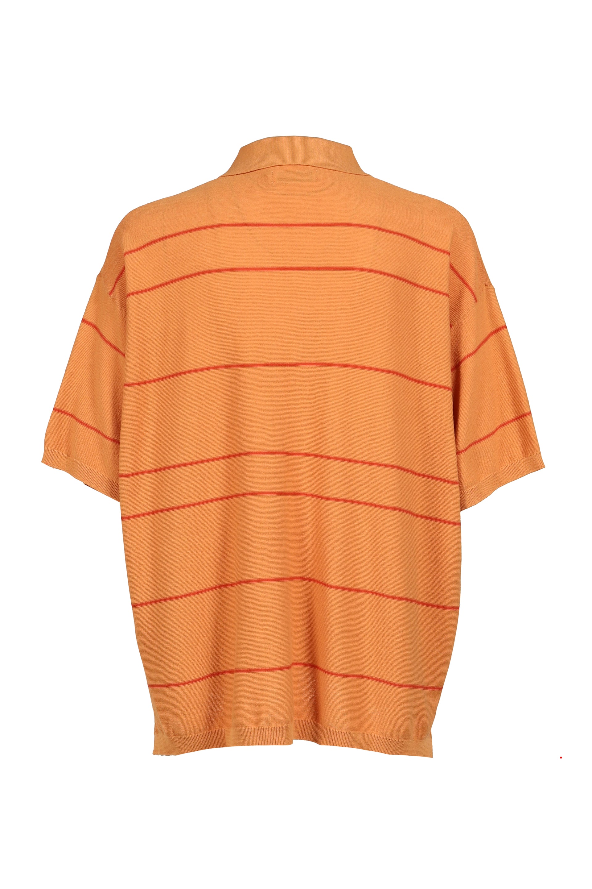 TBPR / BORDER KNIT POLO / BRICK