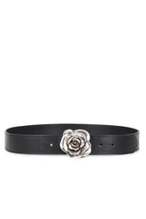 ROSE BELT / BLK LEATHER