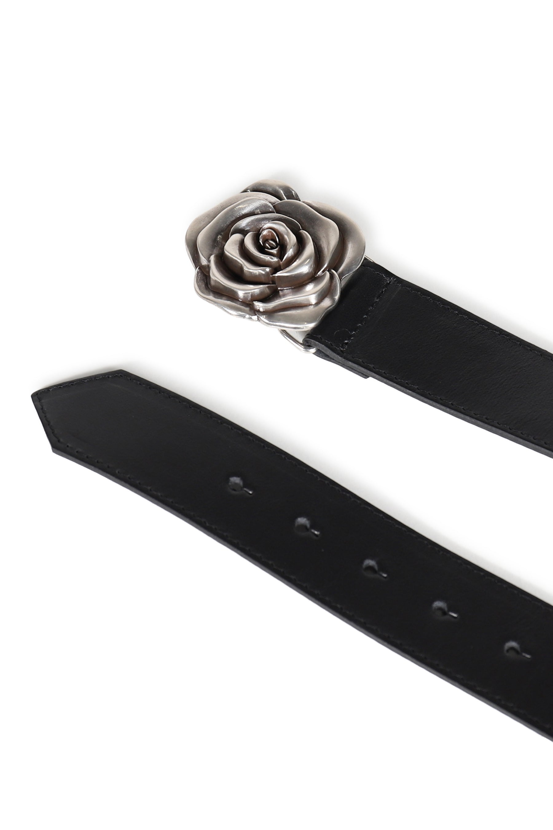 ROSE BELT / BLK LEATHER