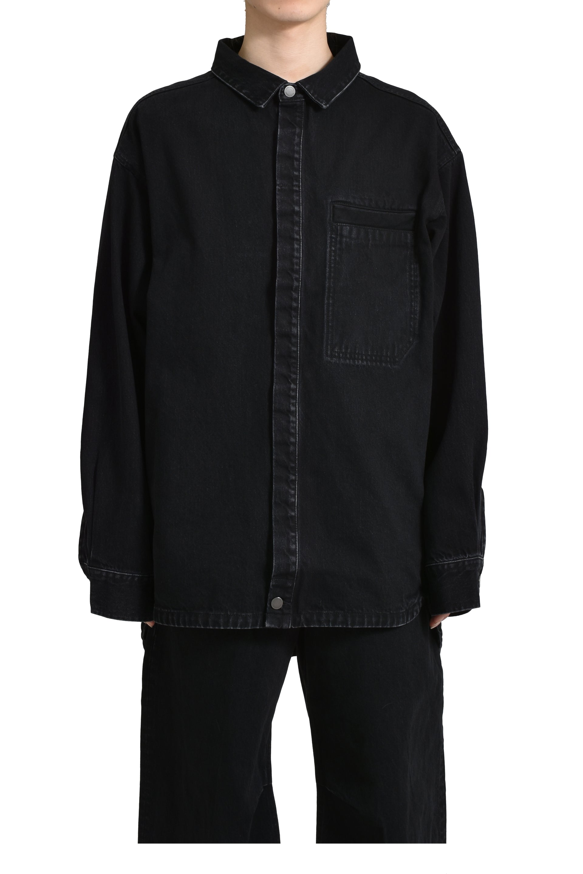 entire studios HERCULEAN SHIRT MAGNETITE / MAGNETITE