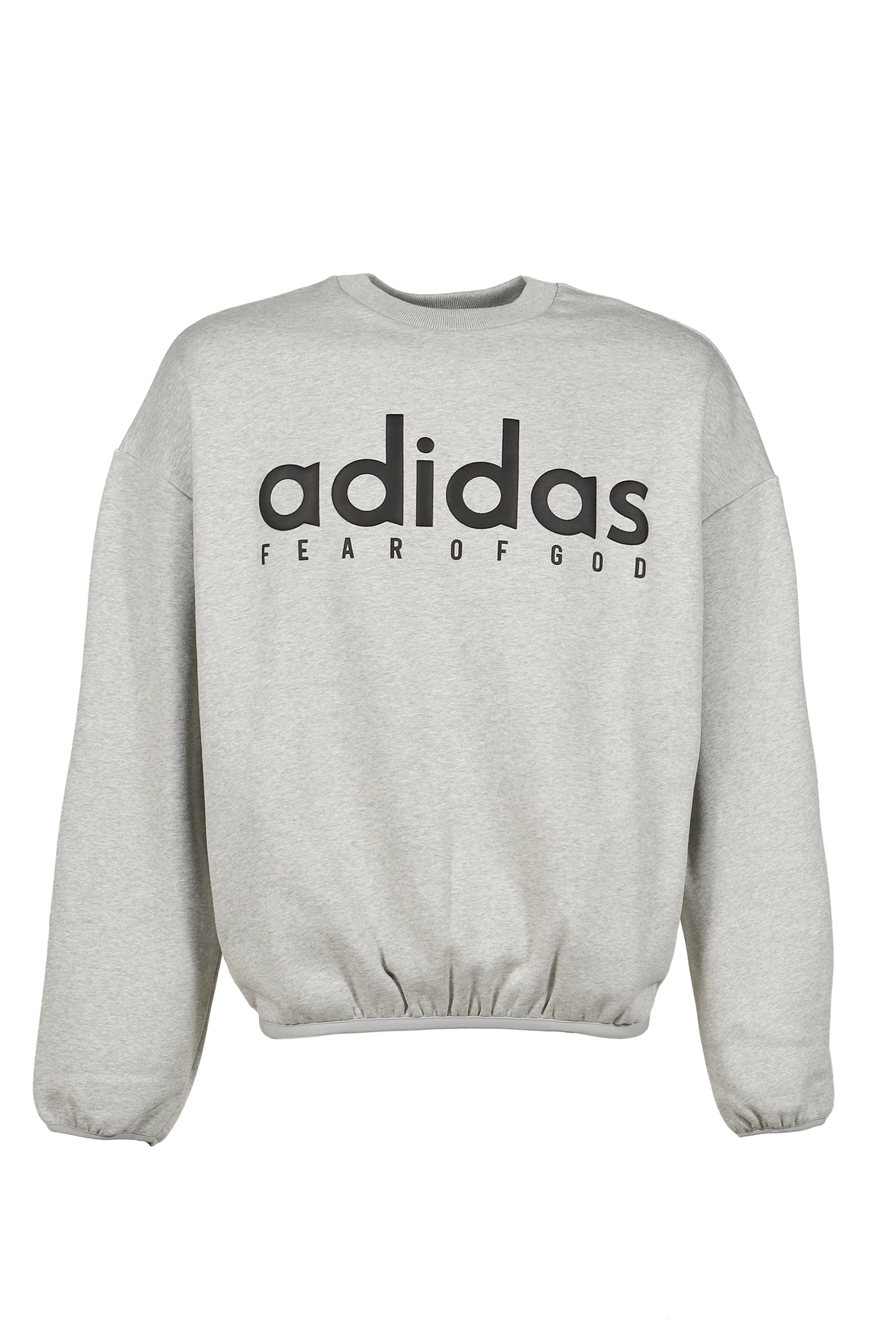 HEATHER FLEECE CREWNECK / GRY 