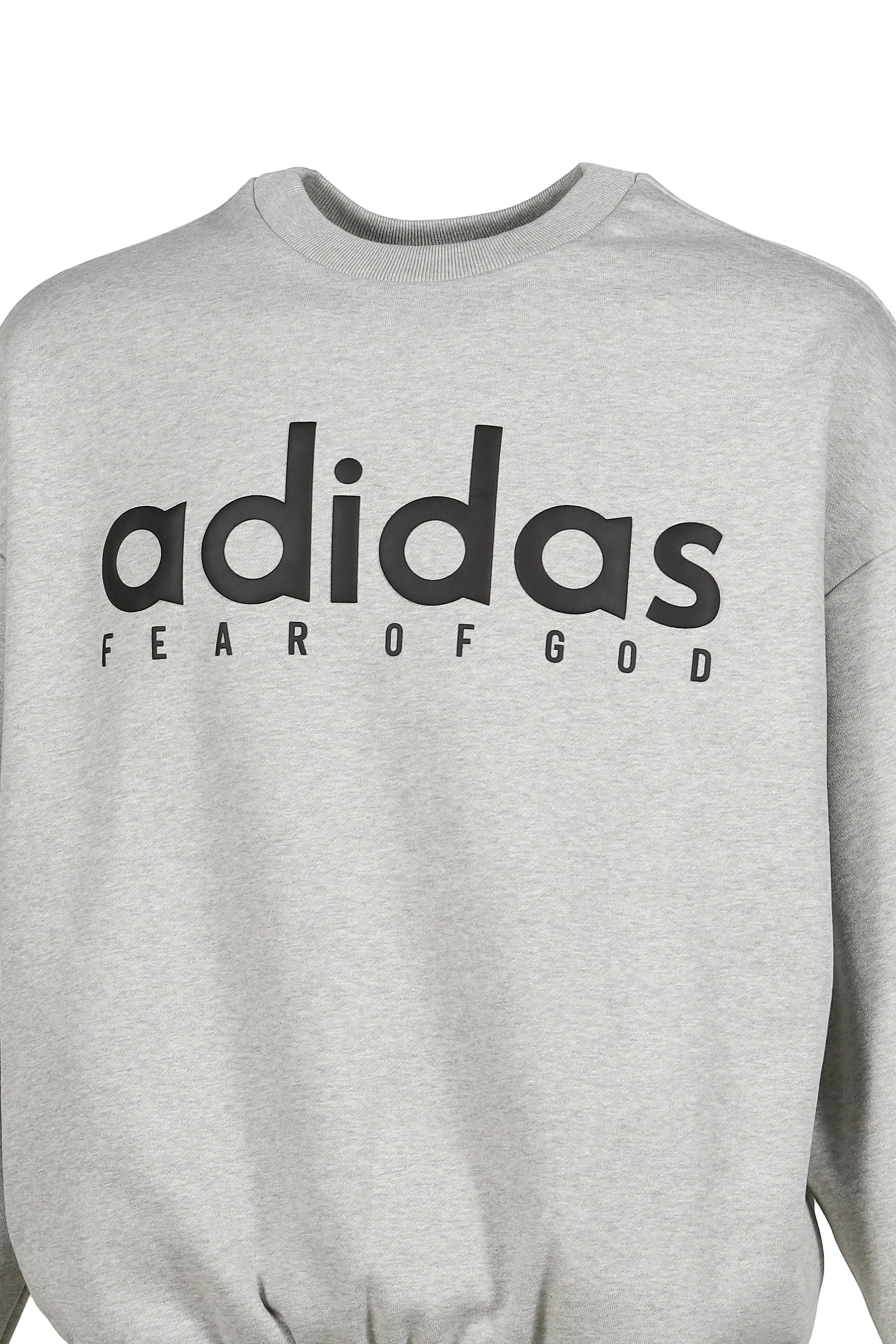 HEATHER FLEECE CREWNECK / GRY 