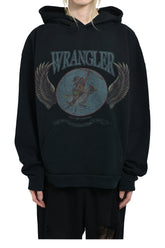 JUN/NAKAYAMA WRANGLER HOODIE / BLK