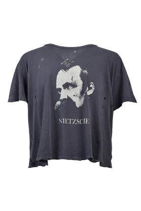 NIETZSCHE T-SHIRT / BURNOUT GRAY