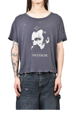 NIETZSCHE T-SHIRT / BURNOUT GRAY