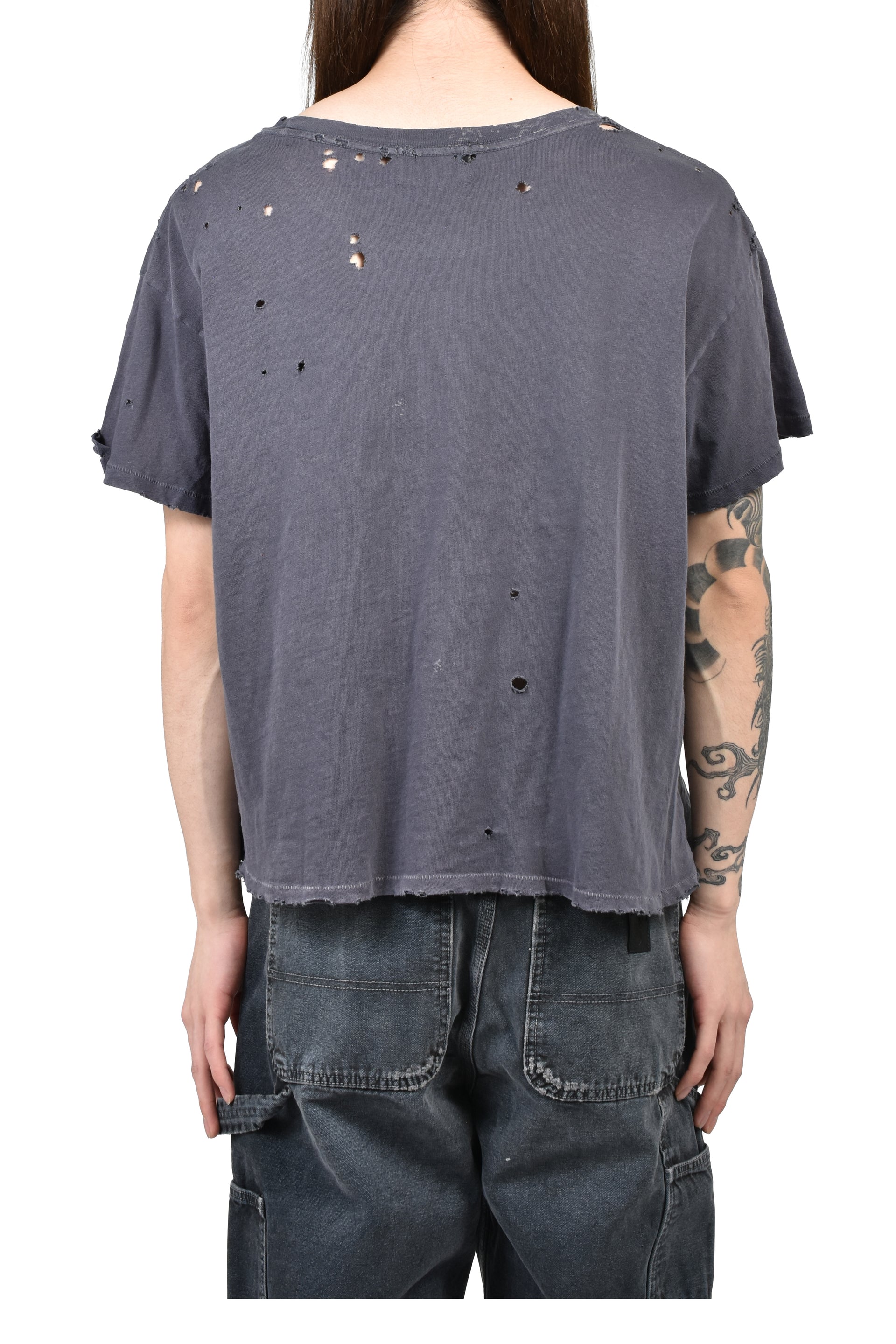 NIETZSCHE T-SHIRT / BURNOUT GRAY