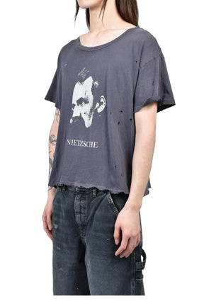NIETZSCHE T-SHIRT / BURNOUT GRAY