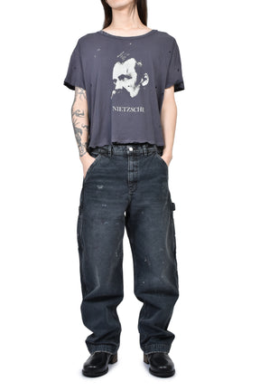 NIETZSCHE T-SHIRT / BURNOUT GRAY