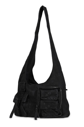CARGO SHOULDER BAG / FADED BLACK