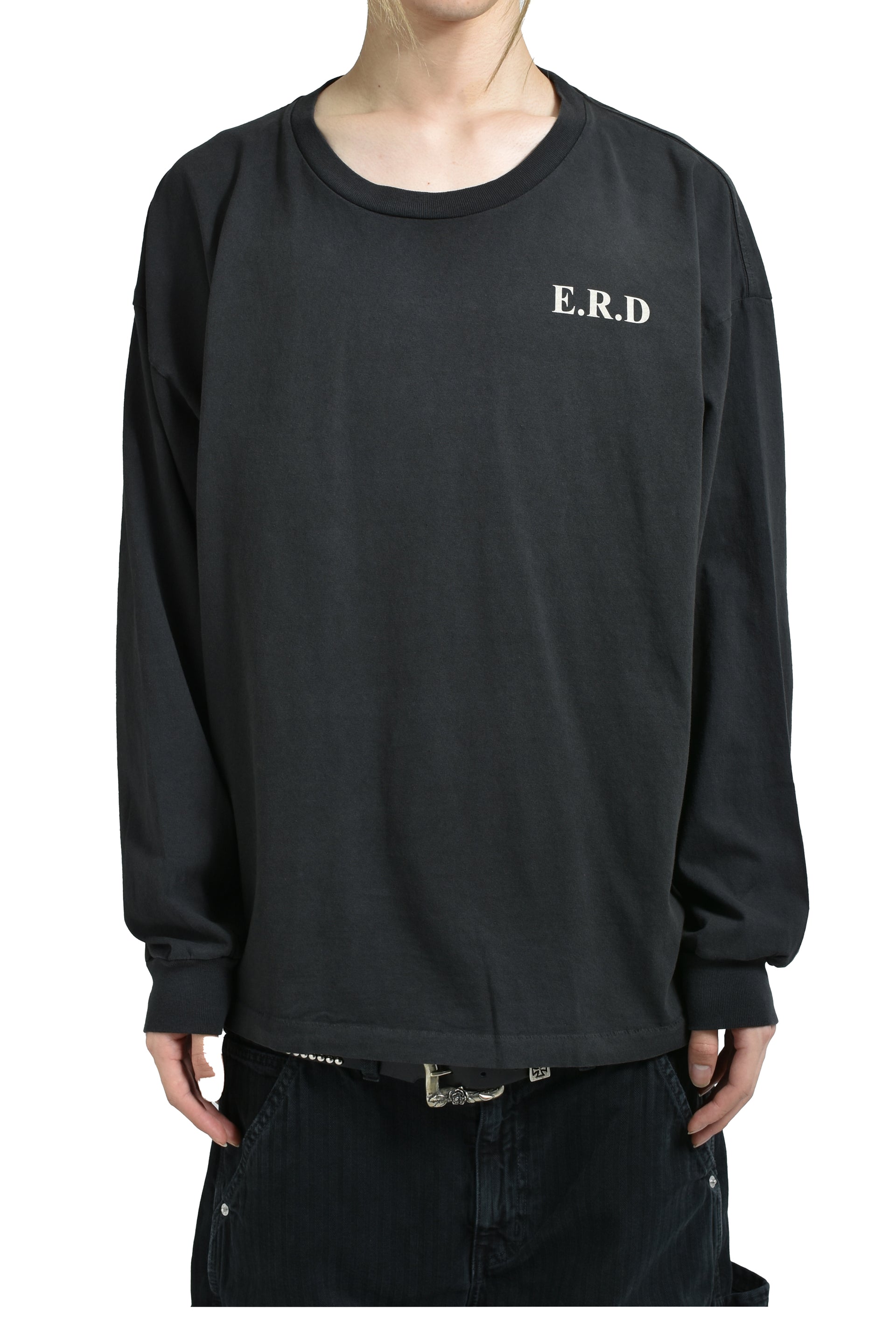 TAKING THE CURE LS T-SHIRT / FADED BLK