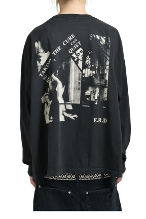 TAKING THE CURE LS T-SHIRT / FADED BLK 