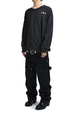 TAKING THE CURE LS T-SHIRT / FADED BLK 