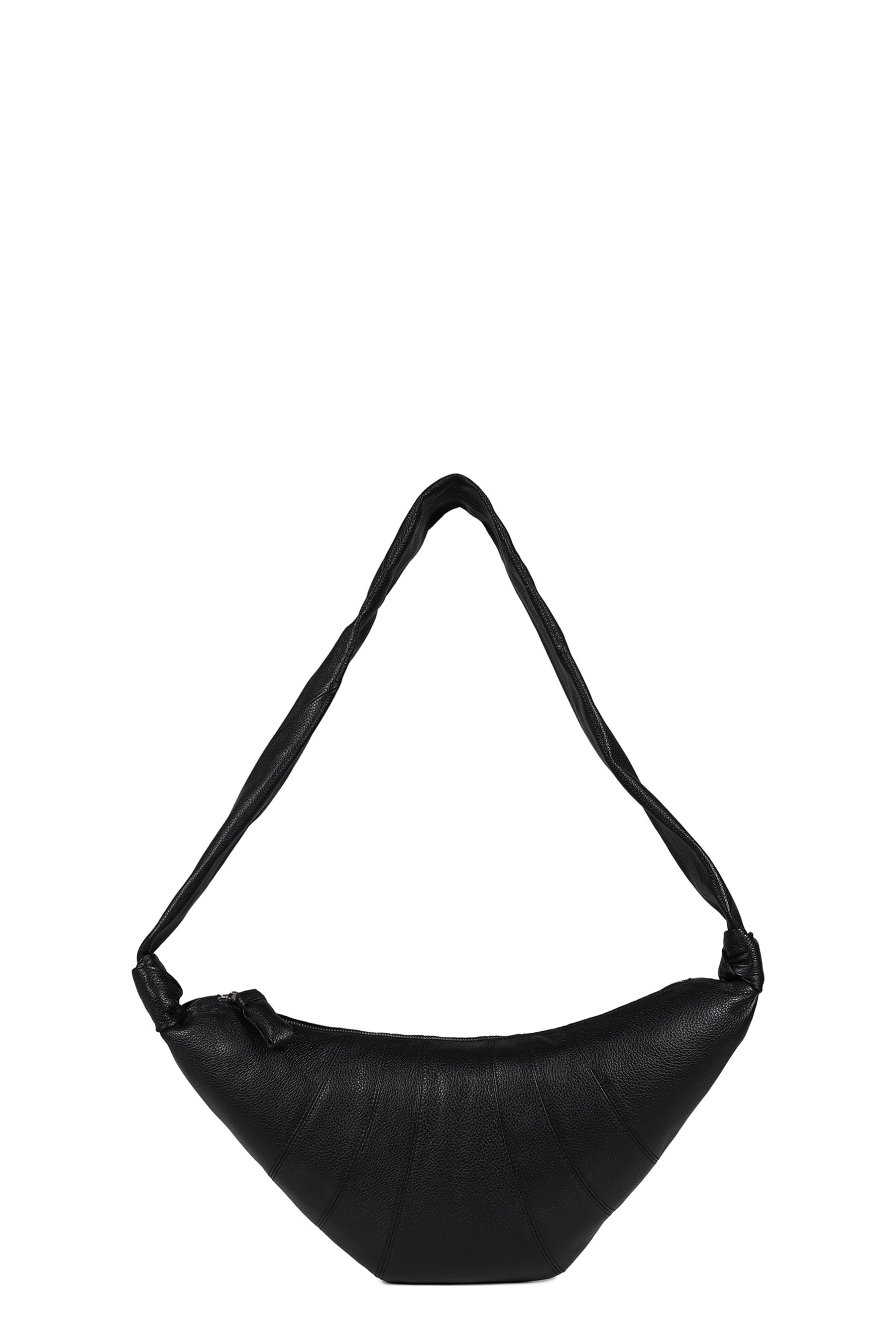 MEDIUM CROISSANT BAG / BLK