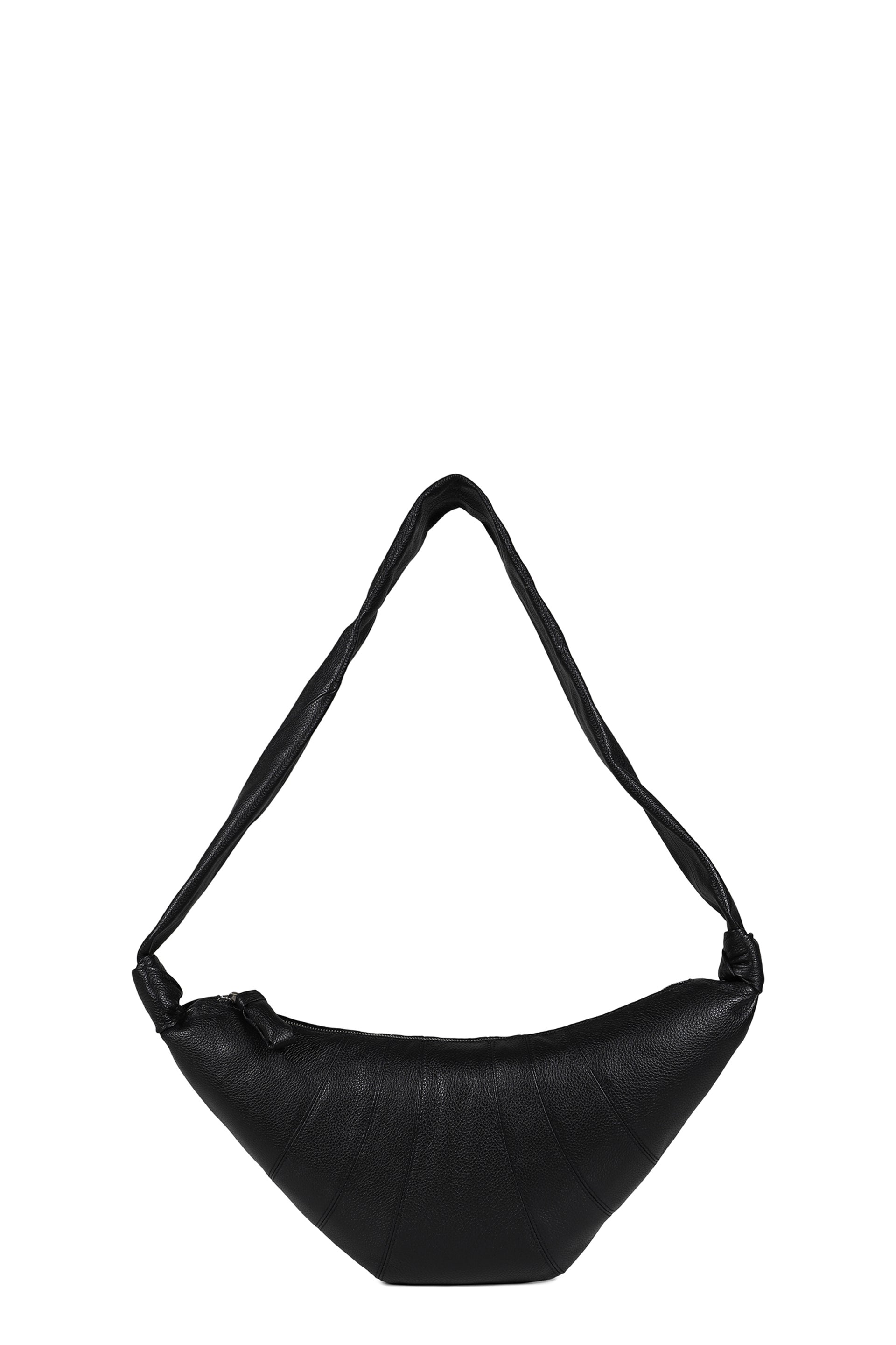 MEDIUM CROISSANT BAG / BLK